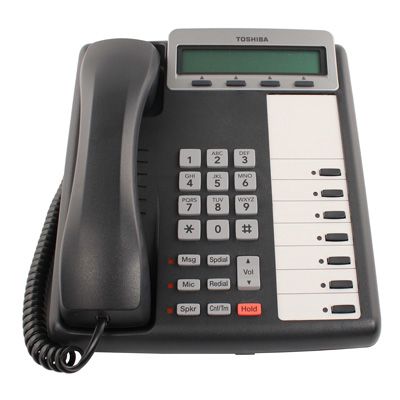 Toshiba DKT-3207SD Telephone, 7-Buttons, LCD (Refurbished)