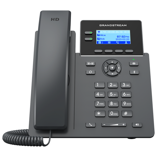 Grandstream GRP2602P 2-Line 4-SIP PoE Carrier Grade IP Phone